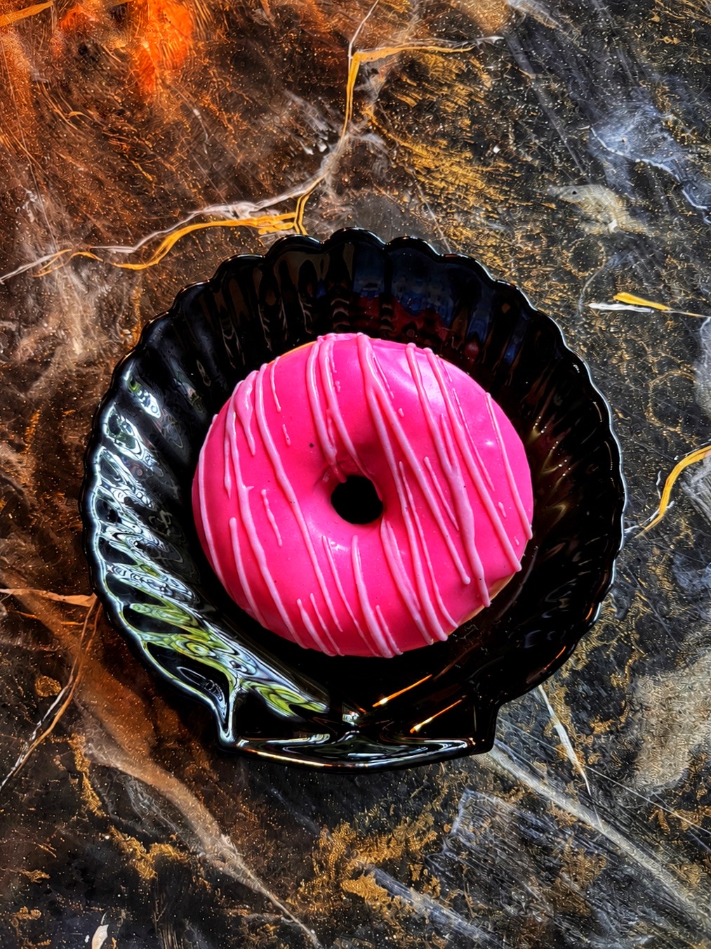Rose Pistachio Donut